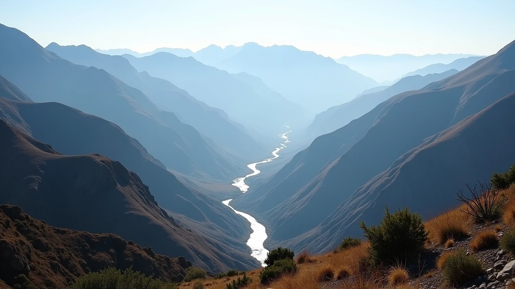 Vista panorámica desde el Mirador de los Nueve Colores mostrando la Quebrada de Humahuaca en toda su amplitud